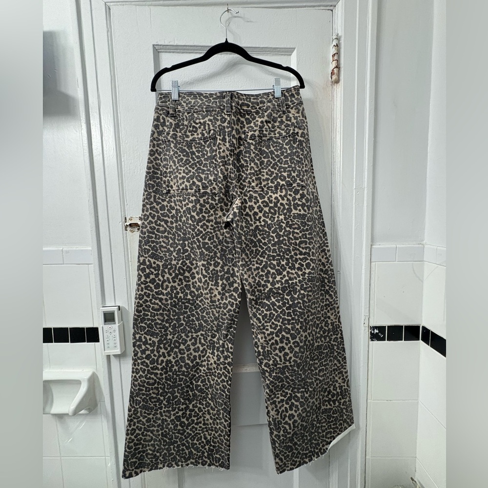 NWT LONDON Rhett Pants - Leopard - Picture 2 of 4